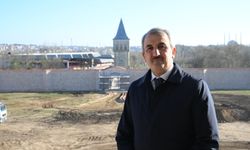 Edirne Valisi Sezer, Edirne Sarayı'nın ihya çalışmalarını inceledi