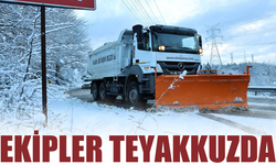 Büyükşehir Karla Mücadeleye Hazır: Ekipler Teyakkuzda