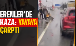 Karşıya geçmek isteyen yayaya çarptı!