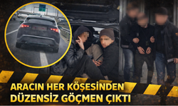 Sakarya’da Otoyolda Durdurulan SUV Araçta 9 Düzensiz Göçmen Yakalandı