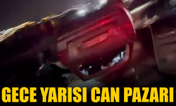 Kontrolden Çıkan Otomobil Takla Attı