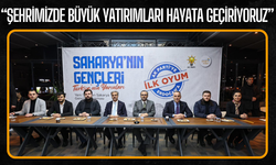 “Gençlerin yarınları için şehrimizde büyük yatırımları hayata geçiriyoruz”