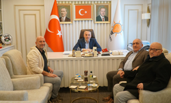 AK Parti İl Başkanı Tever’e Muhtarlardan Ziyaret