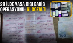 28 ilde yasa dışı bahis operasyonu: 483 milyon liralık para trafiği ortaya çıktı