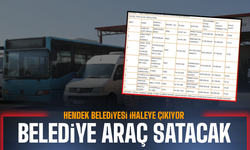 Hendek Belediyesi’nden araç satışı