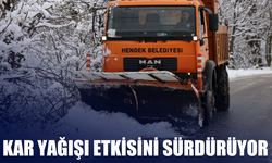 Kar Yağışı Etkisini Sürdürüyor