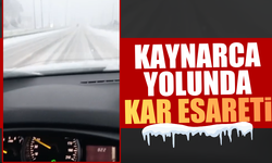 Adapazarı–Kaynarca Yolunda Kar Ulaşımı Felç Etti