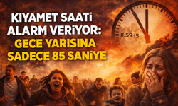 Kıyamet Saati alarm veriyor: Gece yarısına sadece 85 saniye
