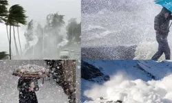 Meteoroloji'den kuvvetli yağış ve fırtına uyarısı