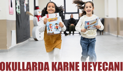 Okullarda karne heyecanı!