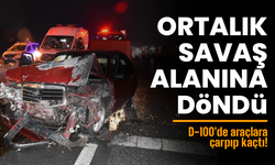 Hendek’te D-100 Karayolunda Kaza: 2 Yaralı, Sürücü Kaçtı