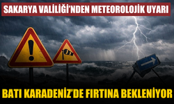 Sakarya Valiliği’nden Meteorolojik Uyarı: Batı Karadeniz’de Fırtına Bekleniyor