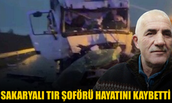 Sakaryalı Tır Şoförü Hayatını Kaybetti