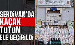 Serdivan’da Kaçak Tütün Operasyonu