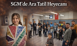 SGM’de Ara Tatil Heyecanı: Aileler ve Çocuklar Atölyelerde Buluştu