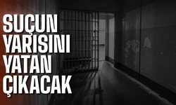Suçunun yarısını yatan çıkacak!