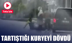 Akıl almaz olay: Tartıştığı kuryeyi dövdü