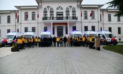 Tekirdağ'a 6 ambulans teslim edildi