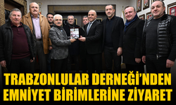 Trabzonlular Derneği’nden Güvenlik Birimlerine Ziyaret