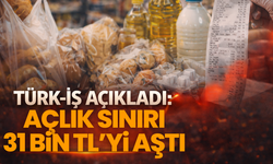 TÜRK-İŞ Açıkladı: Açlık Sınırı 31 Bin TL’yi Aştı