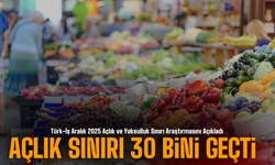 Türk-İş Aralık 2025 Açlık ve Yoksulluk Sınırı Araştırmasını Açıkladı