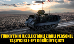 Türkiye'nin ilk elektrikli zırhlı personel taşıyıcısı E-ZPT görücüye çıktı