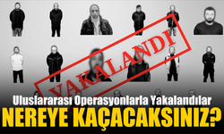 Kırmızı Bültenle Aranan 12, Ulusal Seviyede Aranan 5 Suçlu Türkiye’ye Getirildi