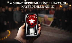 6 Şubat depremlerinde hayatını kaybedenler anıldı