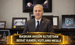 SATSO Başkanı Akgün Altuğ’dan Berat Kandili Mesajı