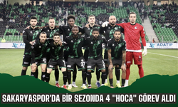Sakaryaspor'da bir sezonda 4 "hoca" görev aldı