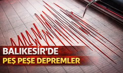 Balıkesir Sındırgı’da Peş Peşe Depremler Paniğe Neden Oldu