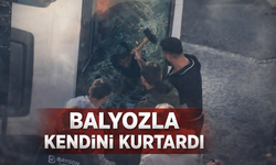 Kocaeli TEM Otoyolu’nda Beton Mikseri Devrildi