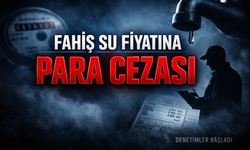 Fahiş su fiyatına idari para cezası!