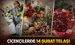 Çiçekçilerde 14 Şubat Telaşı: Kırmızı Gül ve Orkide Zirvede