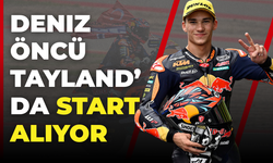 Deniz Öncü Moto2’de Şampiyonluk Yolculuğuna Tayland’da Başlıyor
