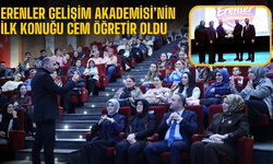 Erenler Gelişim Akademisi'nin ilk konuğu Cem Öğretir oldu