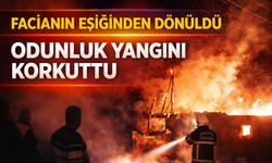 Facianın Eşiğinden Dönüldü: Odunluk Yangını Korkuttu
