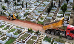 Kent Mezarlığı’nda Su Altyapısı Yenileniyor