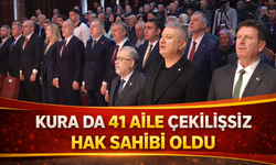 Sakarya’da 41 Şehit Ailesi Çekilişsiz hak sahibi oldu