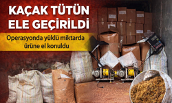 Kaçak tütün ele geçirildi: 4 şahıs yakalandı