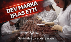 Dev çikolata fabrikası iflas etti!