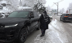 Bursa’da Kar Sürprizi: Uludağ Yolunda Zincir Denetimi