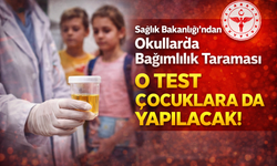 Sağlık Bakanlığı’ndan Okullarda Bağımlılık Taraması!