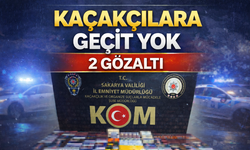 Kaçakçılara geçit yok: 2 gözaltı