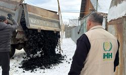 İHH, Kırgızistan ve Kazakistan'da 480 ton kömür dağıttı