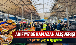 Arifiye’de Ramazan Bereketi: İlçe Pazarına Yoğun İlgi
