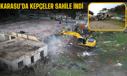 Karasu’da “Riskli Alan” İlan Edilen Bölgede Yıkım Başladı: Kepçeler Sahile İndi