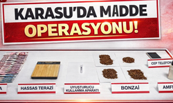 Karasu’da Uy*uşt*uru*cu Operasyonu