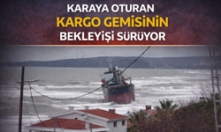Sarıyer Açıklarında Karaya Oturan Kargo Gemisi Bekleyişini Sürdürüyor