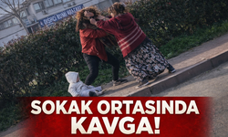 Bu kadarına pes! Dilenci kadınların kavgası kamerada: Kucağındaki bebek yere düştü